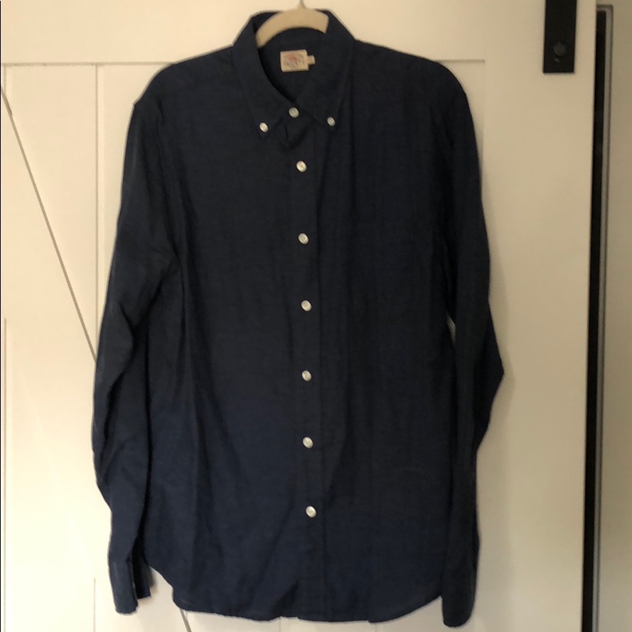 Faherty Lightweight Button Down- M